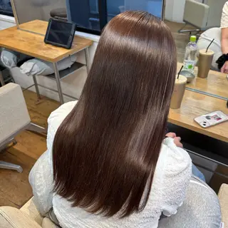 ロング BELO OSAKA マオのヘアスタイル