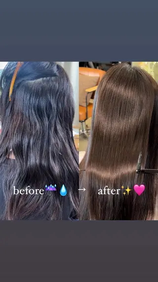 ミディアム パーマ 🪞レイヤー/暖色カ ラー🧸mai🎀のヘアスタイル