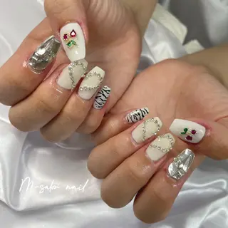 ネイル 韓国/網紅/パーツ M-salonのネイルデザイン