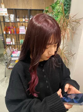 ロング カラー 🩶 AIRA / 透明感カラー 🩶のヘアスタイル