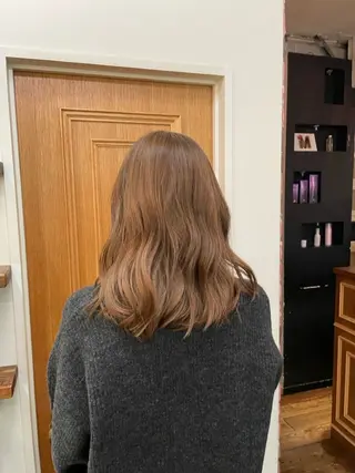 カラー 山下 心のヘアスタイル