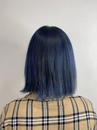 ミディアム カラー メンズカット/波巻き TAKUMAのヘアスタイル