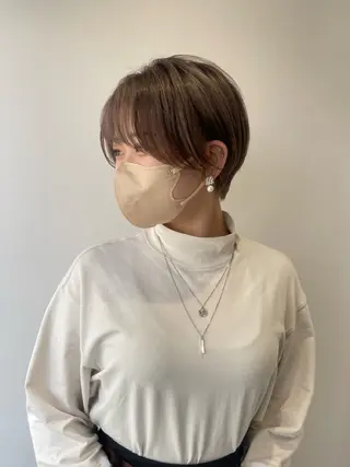 ショート AIRI🦋 韓国ヘアのヘアスタイル