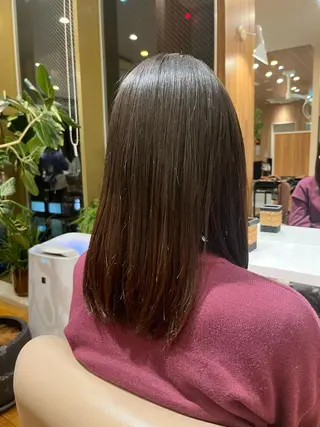 セミロング パーマ 門崎未依/レイヤー/ メンズカット🪿🌼のヘアスタイル