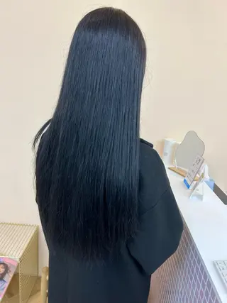 ロング 透明感カラー/カット 髪質改善/森栄範のヘアスタイル