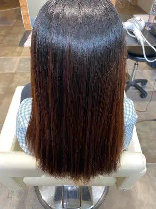 セミロング 髙橋 瀬那のヘアスタイル
