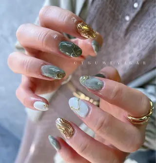 ネイル otsumeyasan所属・わたなべ ちかのネイルデザイン