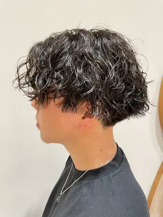 パーマ メンズ 今岡 育美のヘアスタイル