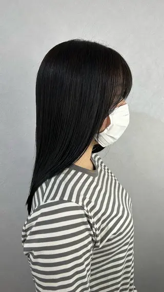 セミロング カラー メンズカット/ 縮毛矯正/Ryomaのヘアスタイル