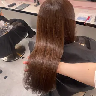 セミロング うる艶トレンドヘア 🕊️上野BABYのヘアスタイル