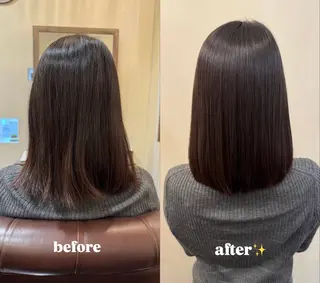 ミディアム opsia所属・💗髪質改善💗 渋谷奈津美のヘアスタイル