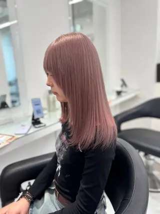 ロング カラー 💖ミルクティー💖 あかり💖のヘアスタイル