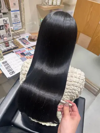 カラー yuna 🪼🫧まつ毛パーマのヘアスタイル