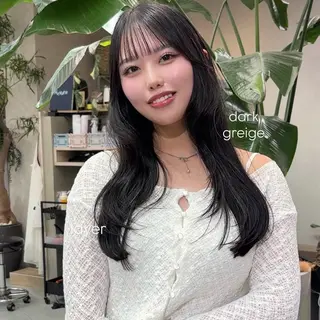 セミロング カラー The Path ARENのヘアスタイル