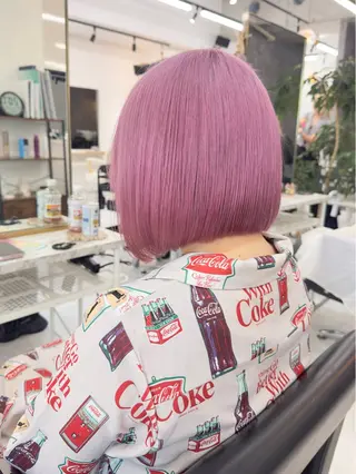 ミディアム 💛ムラ修正ブリーチ 💛YUUのヘアスタイル