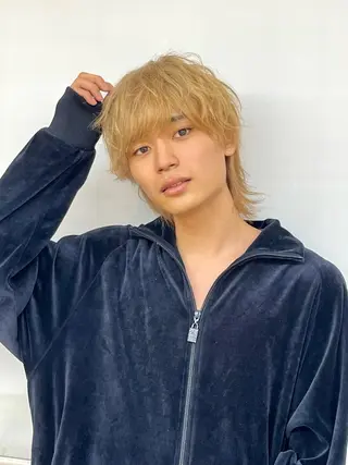 ショート カラー メンズ メンズ特化/パーマ/ 髪質改善　高野奨馬のヘアスタイル