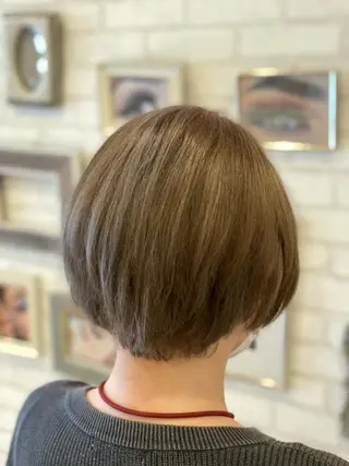 ショート 尾崎 優也のヘアスタイル