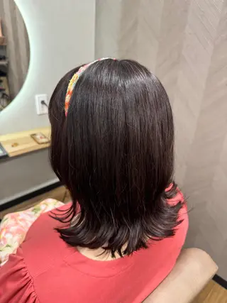 ミディアム カラー TELA HAIR幕張本郷店所属・TELA幕張本郷店 Namikaのヘアスタイル