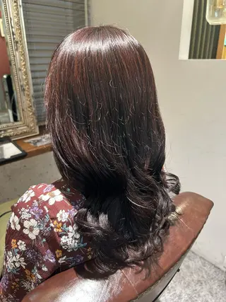 セミロング 🍞松本 彩那🍞 暖色🌸のヘアスタイル