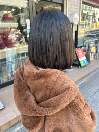 ショート 縮毛•ハイトーン Runaのヘアスタイル