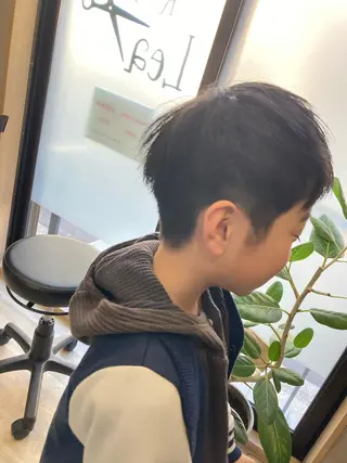 メンズ キッズ Hair room Leaのヘアスタイル