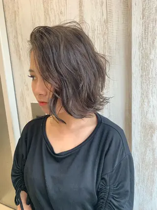 ショート カラー ハイトーンカラー RYUのヘアスタイル