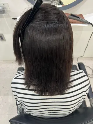 ミディアム 🌈新田 みどり🌈のヘアスタイル