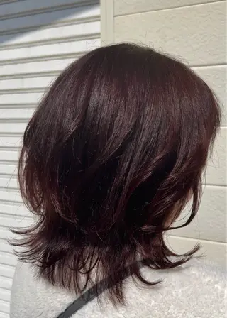 ミディアム カラー copal所属・Karen🫶🏻 レディースカット🌻のヘアスタイル