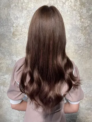 ロング 編み込みエクステ/ ハイトーン りょすけのヘアスタイル