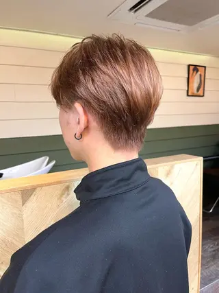 カラー 【ボブ】縮毛矯正/ 船橋駅5分/鈴木杏美のヘアスタイル