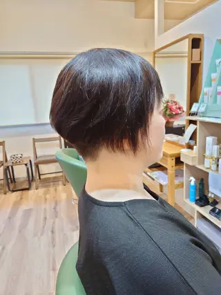 ショート カラー Hair salon aima_ble(えま〜ぶる)所属・小西池 好美のヘアスタイル