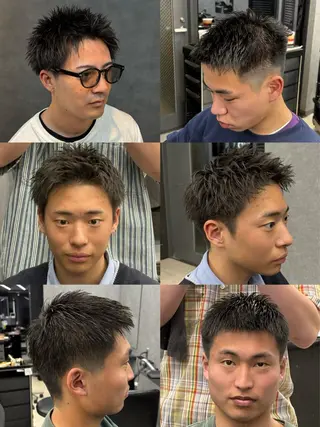 メンズ 豊洲メンズカット 宮崎大弥のヘアスタイル