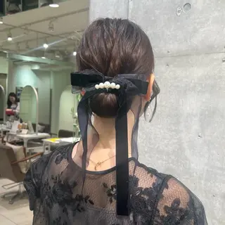 ヘアアレンジ 透明感カラー✨ 池田優紀のヘアスタイル