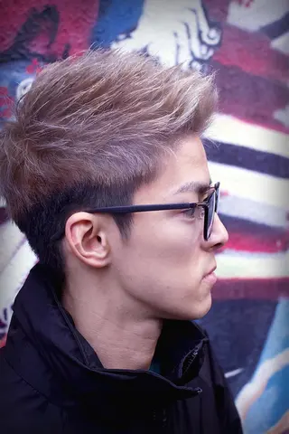 ショート カラー メンズ メンズ特化美容師 井上大輔のヘアスタイル