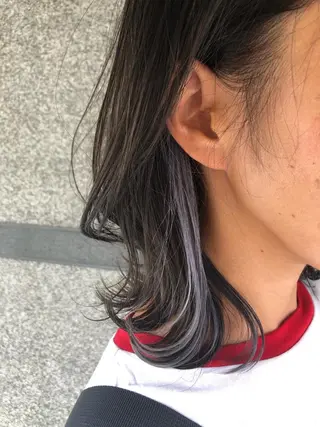 ミディアム カラー sweetroom茅ヶ崎南口店所属・∮フェードスタイル∮ 加藤嘉陛のヘアスタイル