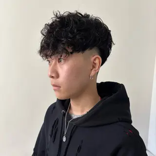 ショート パーマ メンズ men's/perm colorDaijuのヘアスタイル