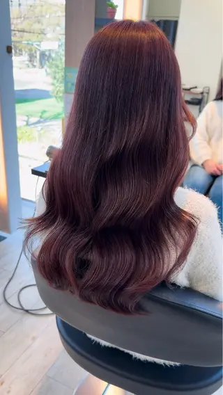 カラー miyu/ボブ/ 透明感カラー/栄のヘアスタイル