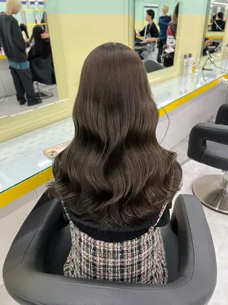 セミロング レイヤー/韓国❣️ 髪質改善/亘紘輝のヘアスタイル