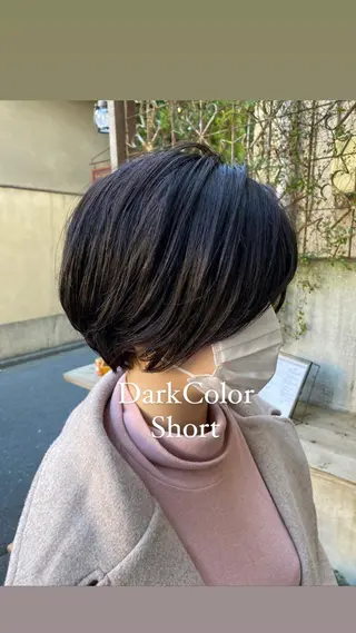 ショート カラー 小顔ショート✁ ⁂Yukari⁂のヘアスタイル