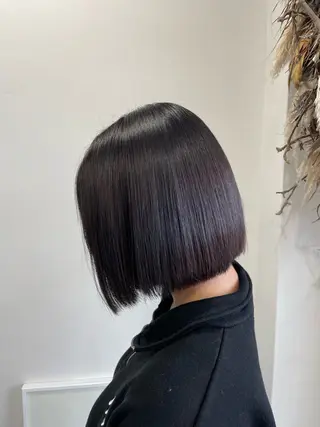 ミディアム カラー 【ボブモデル募集】 青木亮太郎のヘアスタイル