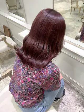 カラー 🎀世界一可愛い ガーリーヘア🎀ゆかのヘアスタイル
