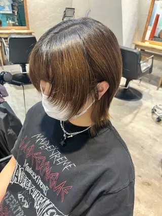 ショート 新宿デザインカット 👶RENAのヘアスタイル