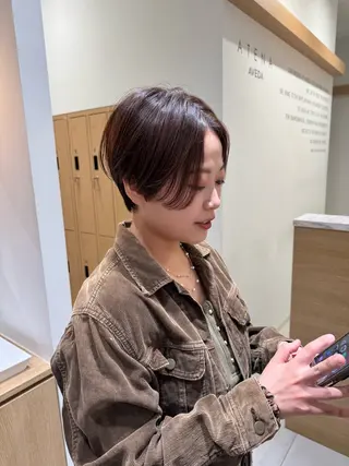ショート ATENA AVEDA所属・sayaka .のヘアスタイル