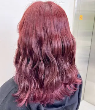 ミディアム カラー あすか JILLSTUDIOのヘアスタイル