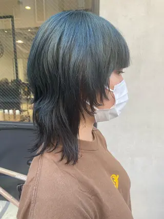ミディアム 田村 りなのヘアスタイル