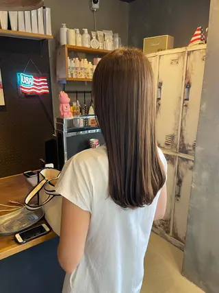 セミロング カラー D.log 大和西大寺店所属・川崎 雅大のヘアスタイル