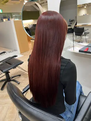 ロング カラー ベージュカラー 新潟/万代/井上佑のヘアスタイル