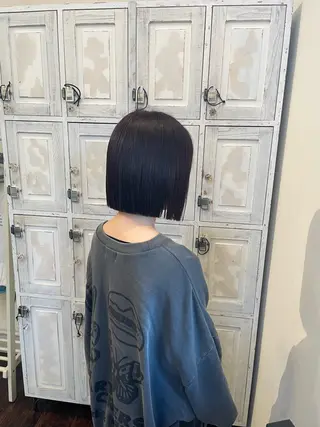 ショート 中村 潤菜のヘアスタイル