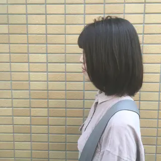 ミディアム カラー しのはら まどかのヘアスタイル