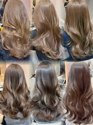 カラー 大宮🩶韓国ヘア 髪質改善✨柏崎のヘアスタイル